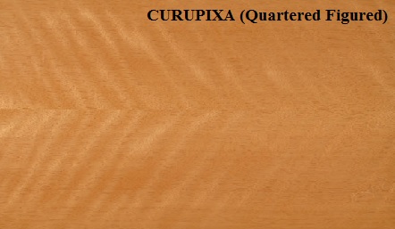 Curupixa Quartered Figured Wood Veneer